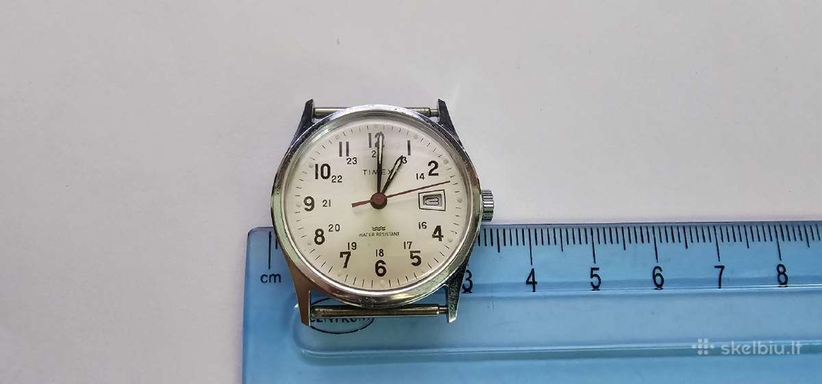 Timex laikrodis ~1960, veikiantis , stovis idealus - nuotraukos Nr. 4