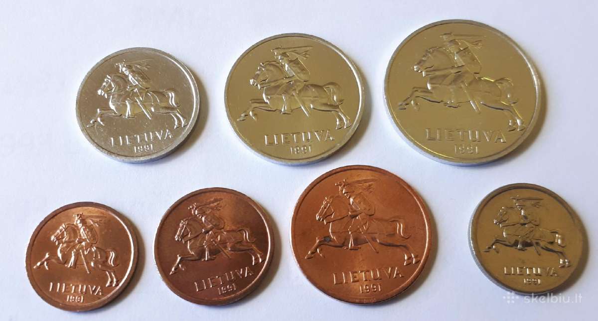 1991m. Unc rinkinys atminčiai! - nuotraukos Nr. 3