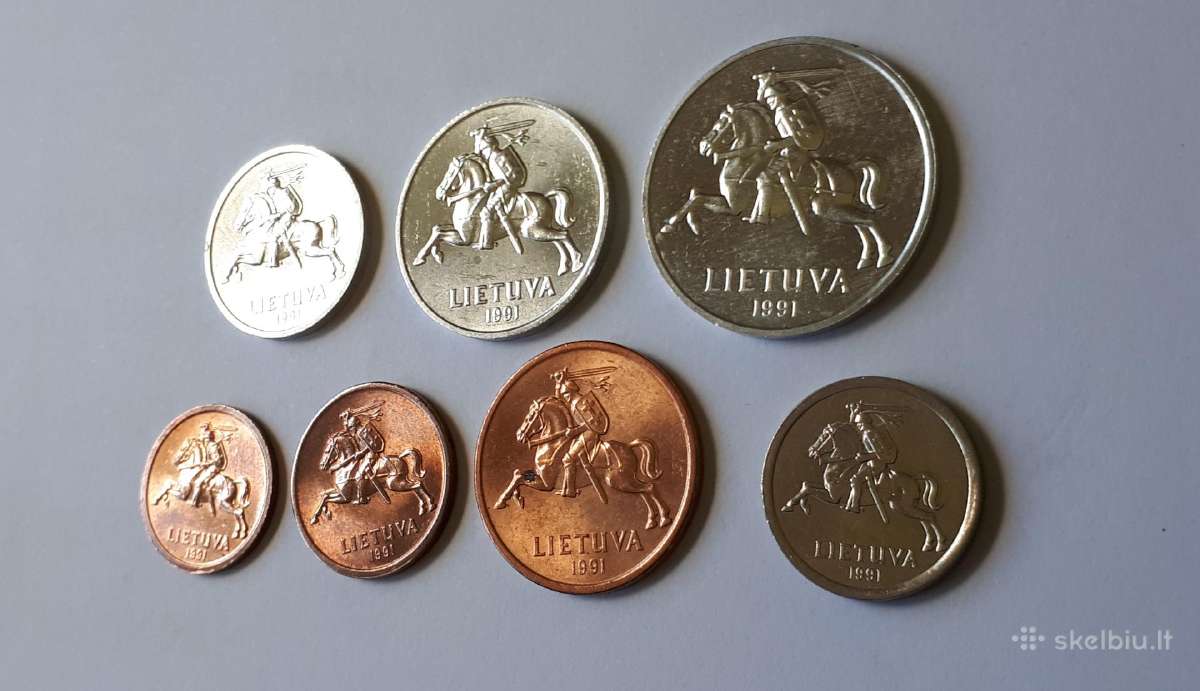 1991m. Unc rinkinys atminčiai! - nuotraukos Nr. 4