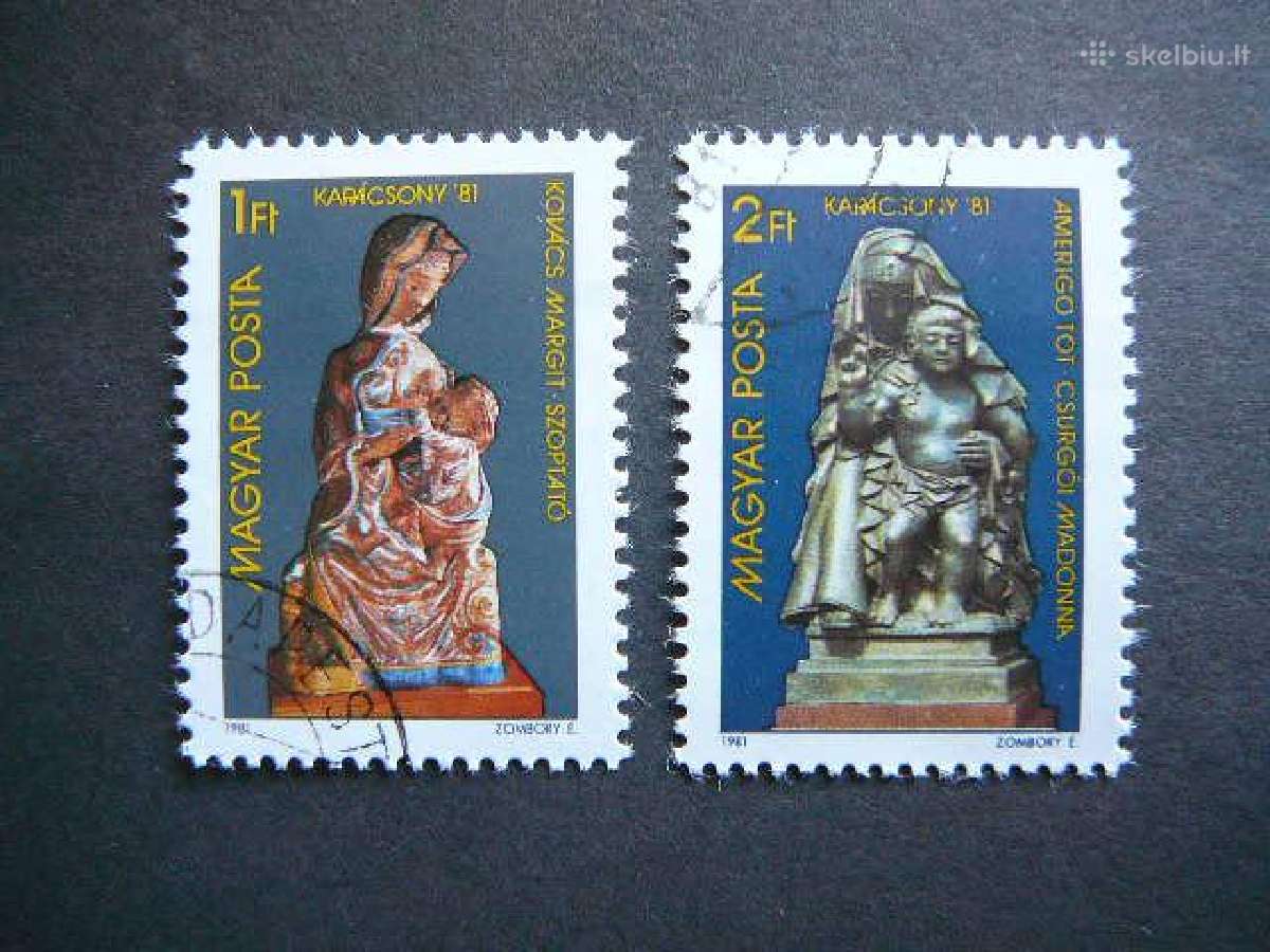 Sventos Kaledos Vengrija 1981 antsp. v4229