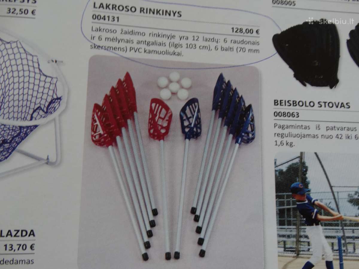 Lakroso Žaidimo Rinkinys - nuotraukos Nr. 2