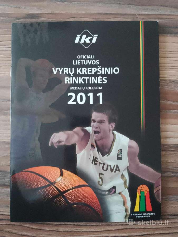 2011 krepšinio komandos medaliai, pilna kolekcija