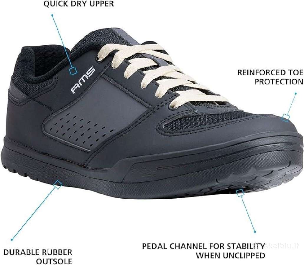 Shimano Sh-am501 All-mountain Batai, Juodi, 41 - nuotraukos Nr. 3