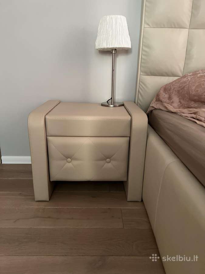 200x200 su čiužiniu ir dviem naktinėmis spintelėm - nuotraukos Nr. 7