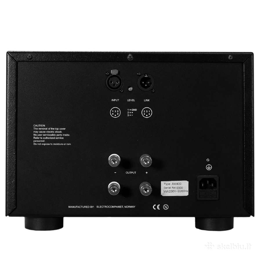 Quad Artera monoblokai 300w Power Amplifier - nuotraukos Nr. 7