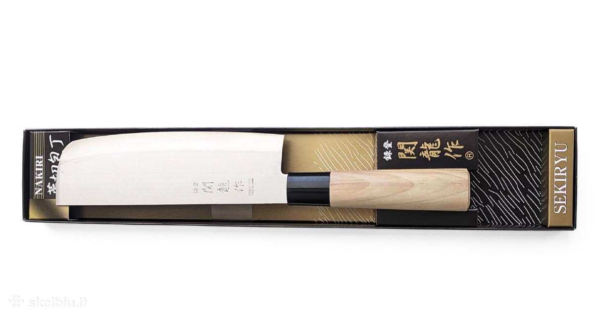 Virtuvinis Japoniškas Peilis Kapoklė - Nakiri - nuotraukos Nr. 2