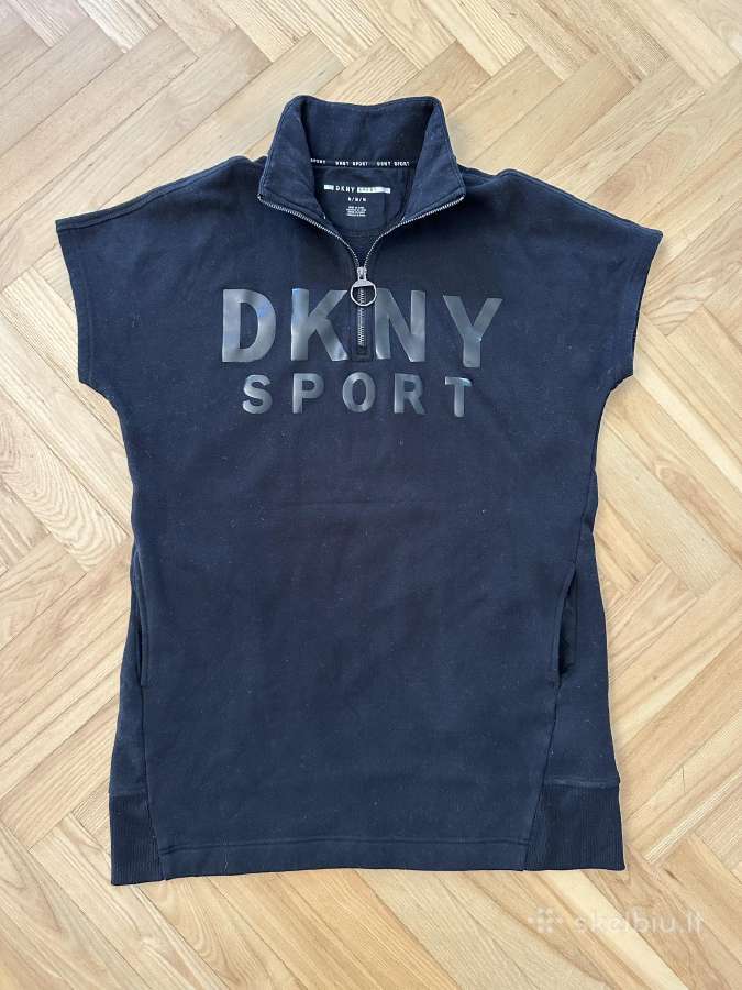 Sportinio tipo juodos spalvos suknelė iš Dkny - nuotraukos Nr. 5