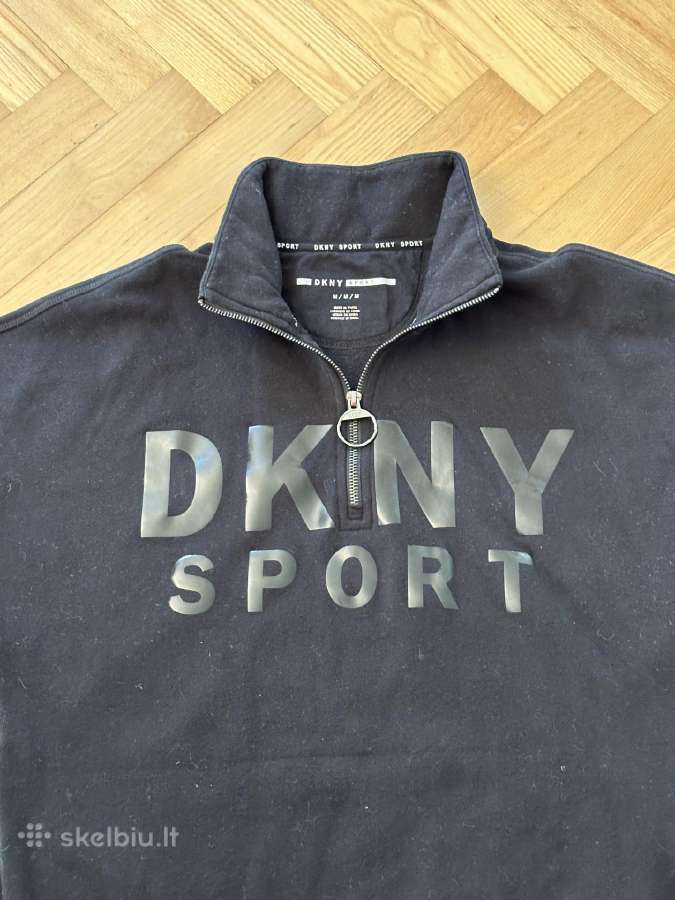 Sportinio tipo juodos spalvos suknelė iš Dkny - nuotraukos Nr. 6