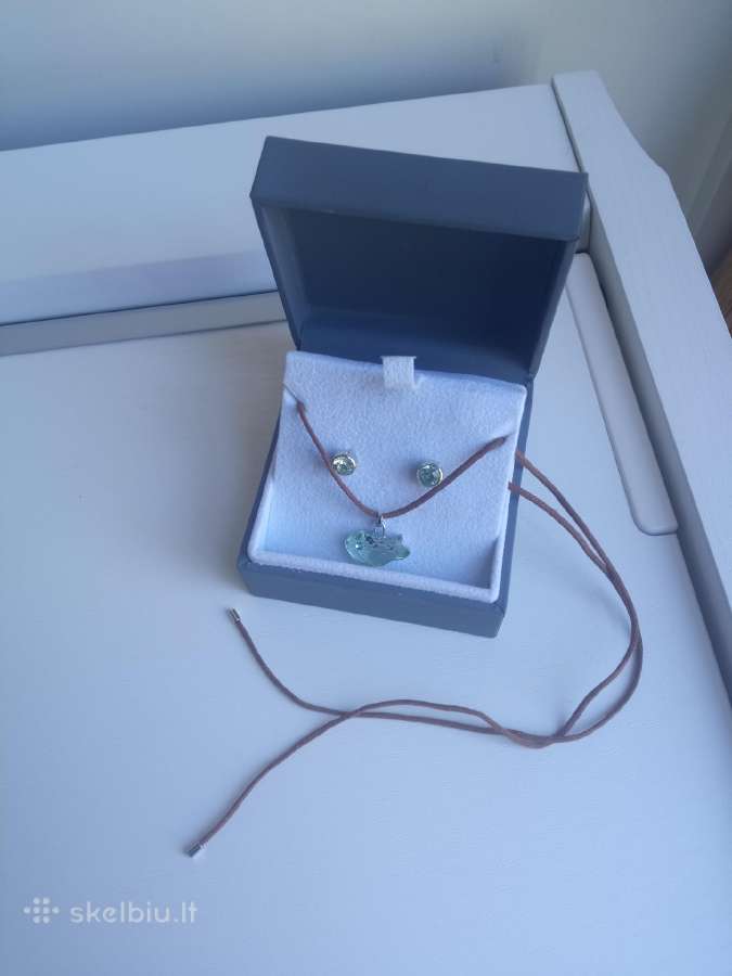 Swarovski pakabukas "Green Fish" - nuotraukos Nr. 5
