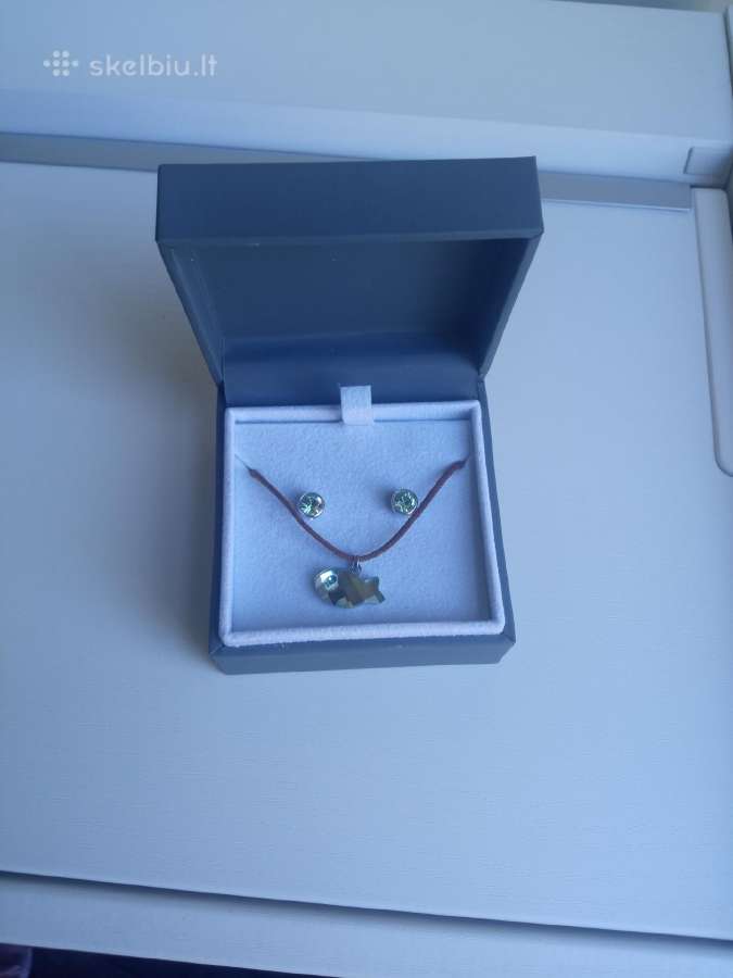 Swarovski pakabukas "Green Fish" - nuotraukos Nr. 7