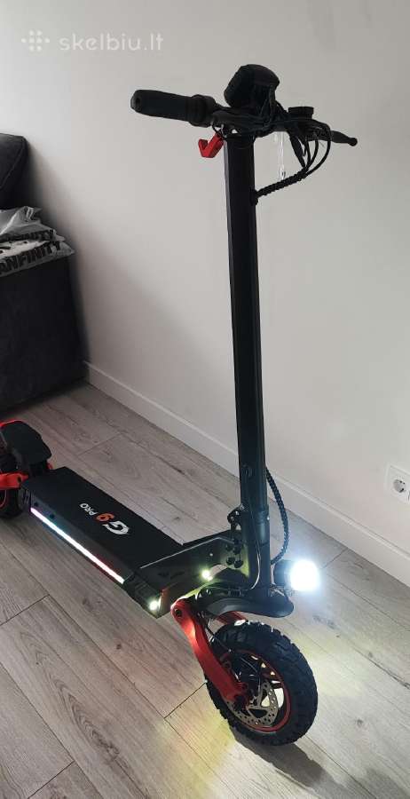 Naujas Elektrinis Paspirtukas G9 Pro - nuotraukos Nr. 3