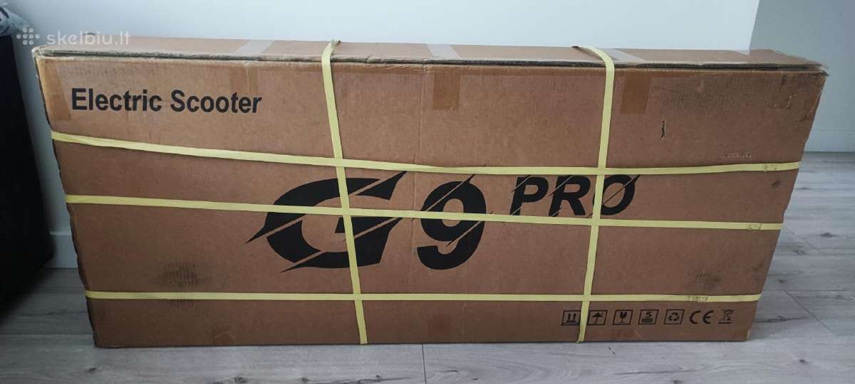 Naujas Elektrinis Paspirtukas G9 Pro - nuotraukos Nr. 8