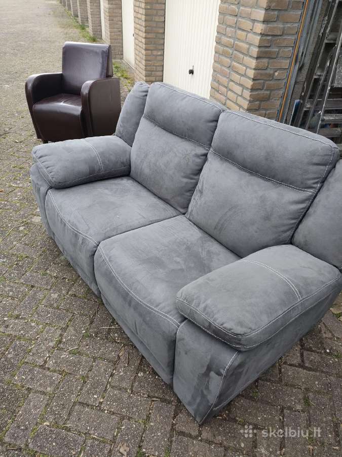 Dvisedis. Sofa. Neiskleidziama. - nuotraukos Nr. 2