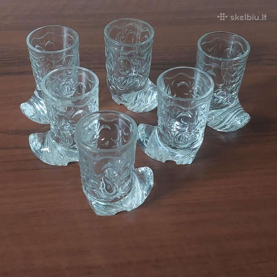 Kolekcinės stiklinės " Batukas ". - nuotraukos Nr. 2
