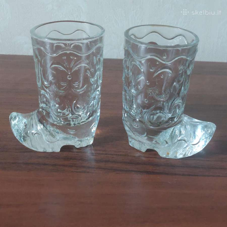 Kolekcinės stiklinės " Batukas ". - nuotraukos Nr. 3
