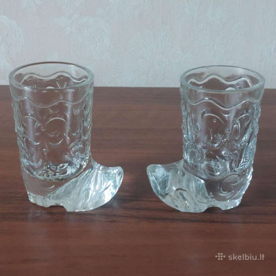Kolekcinės stiklinės " Batukas ". - nuotraukos Nr. 4