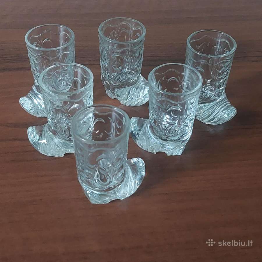 Kolekcinės stiklinės " Batukas ". - nuotraukos Nr. 5