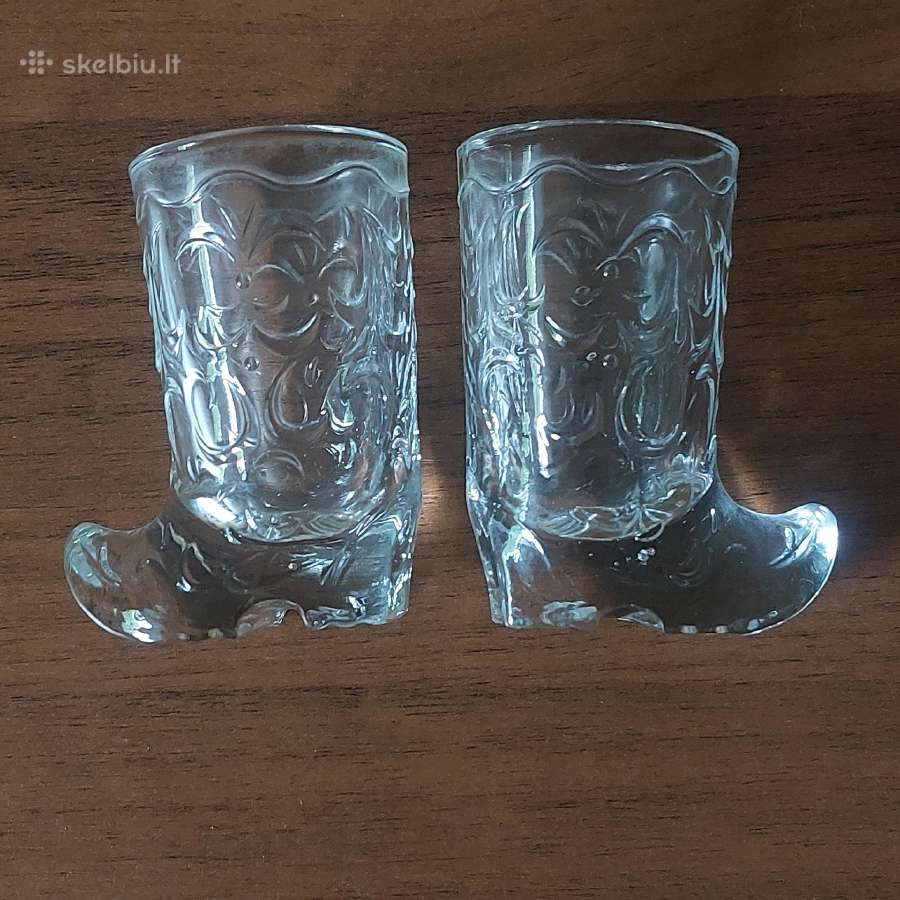 Kolekcinės stiklinės " Batukas ". - nuotraukos Nr. 6