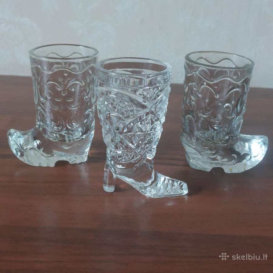 Kolekcinės stiklinės " Batukas ". - nuotraukos Nr. 8