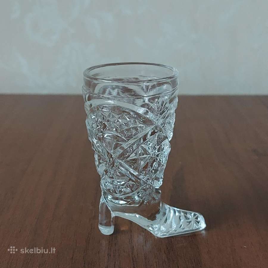 Kolekcinės stiklinės " Batukas ". - nuotraukos Nr. 17