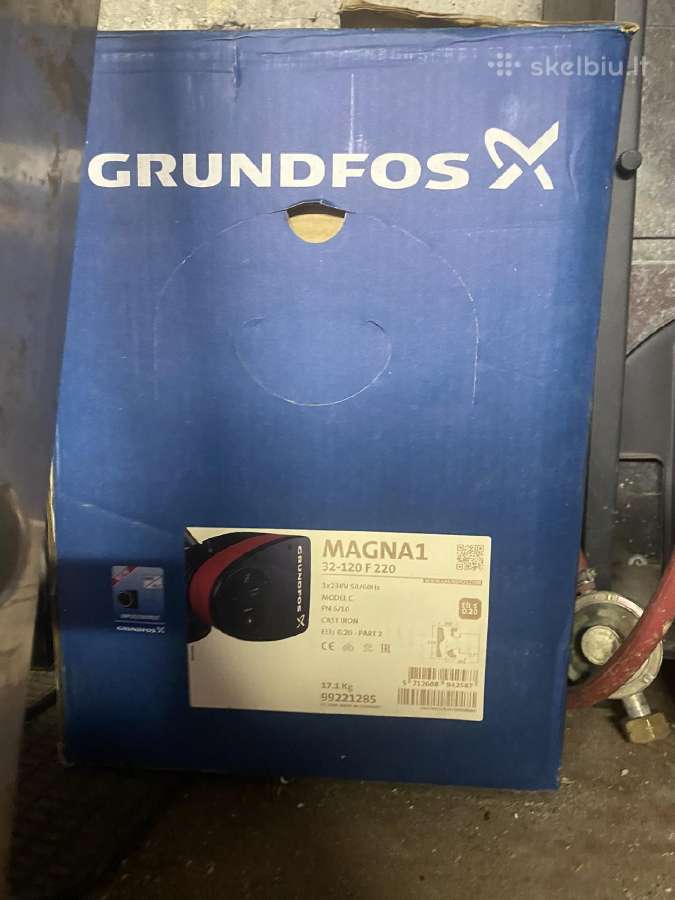 Cirkuliacinis siurblys Grundfos 32-120 F 220mm - nuotraukos Nr. 2