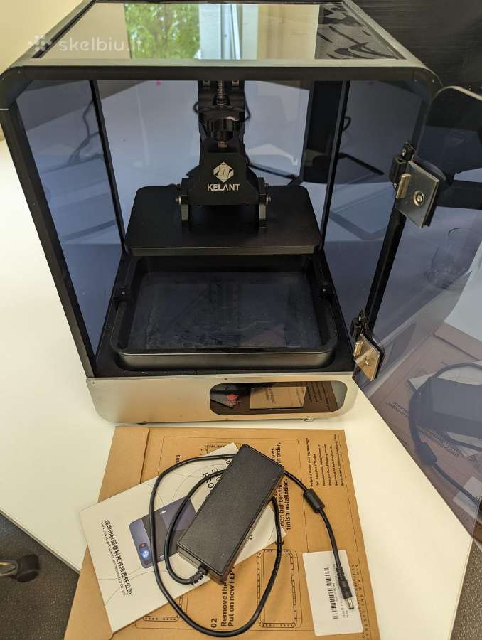 Sla 3D spausdintuvas Kelant S400-s 8.9" - nuotraukos Nr. 2