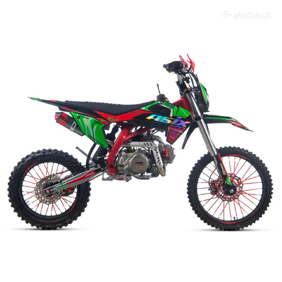 Krosinis motociklas Asix Dt140 cc su garantija! - nuotraukos Nr. 3