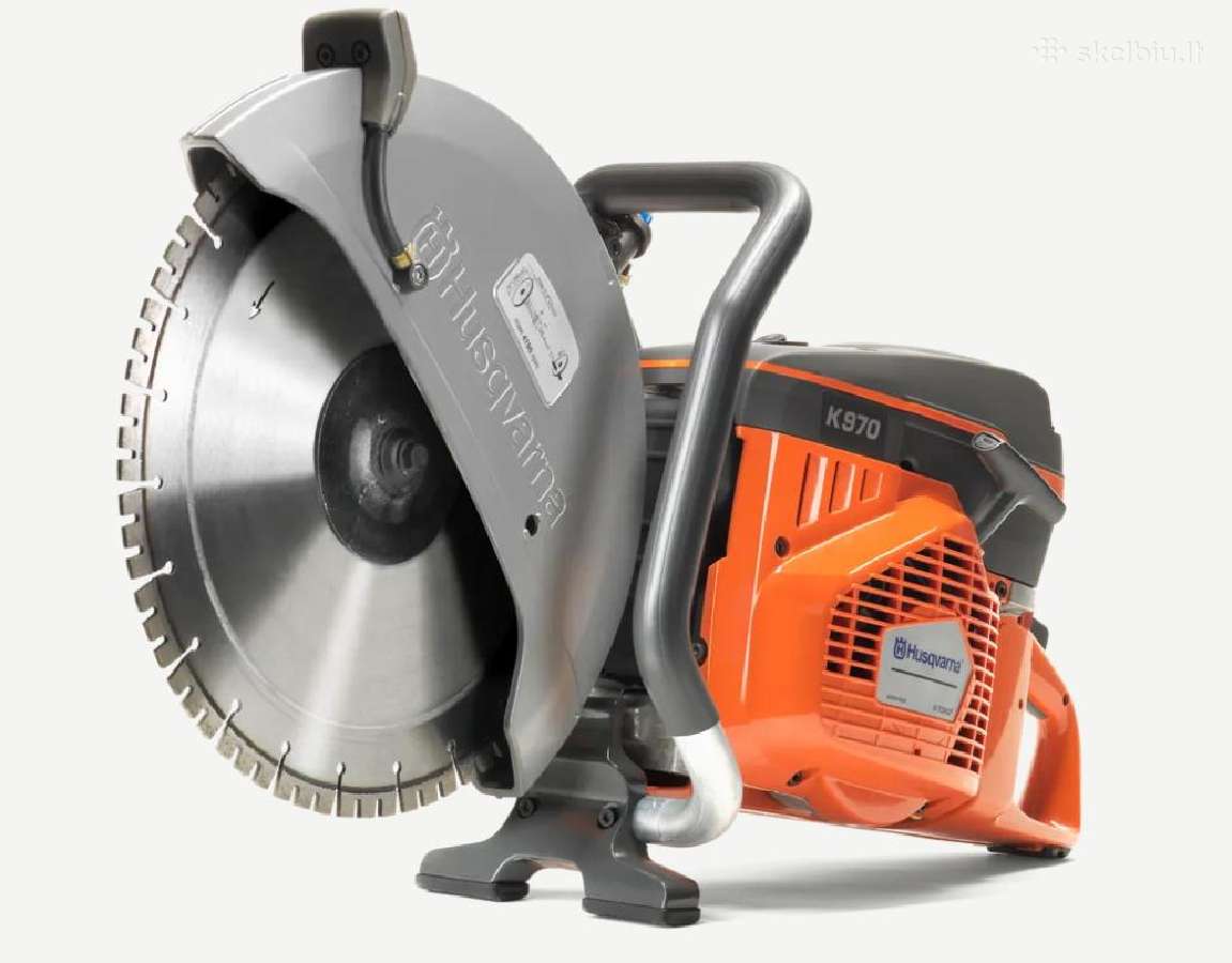 Betono,asfalto rankinė pjaustyklė Husqvarna K970 - nuotraukos Nr. 2
