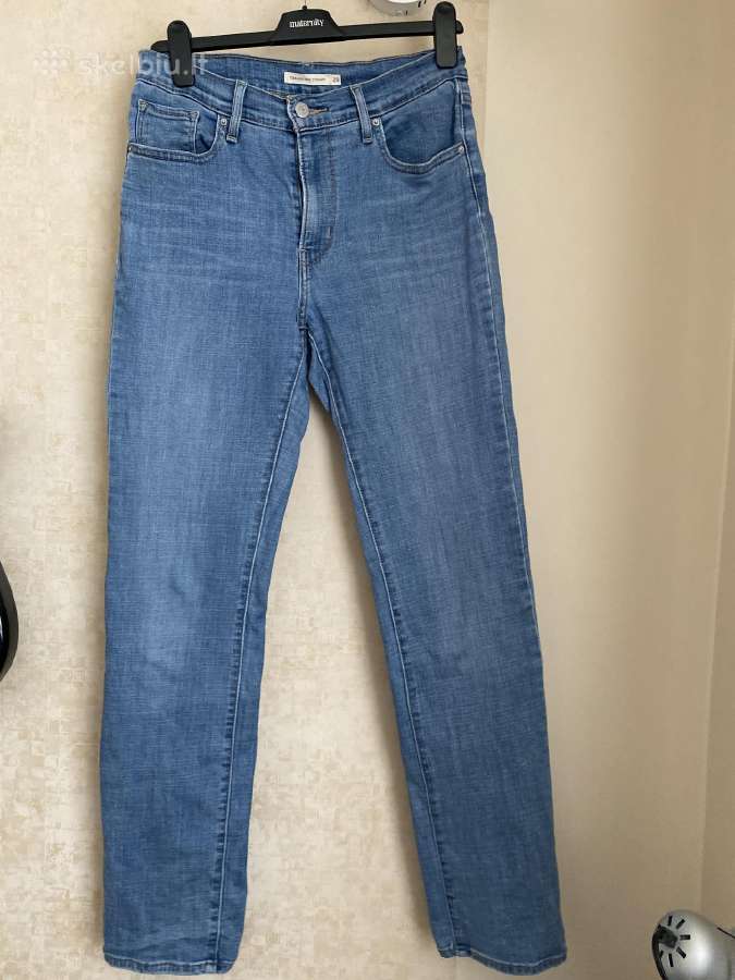 Mot. džinsai Levis 724 High Rise (aukštas liemuo)
