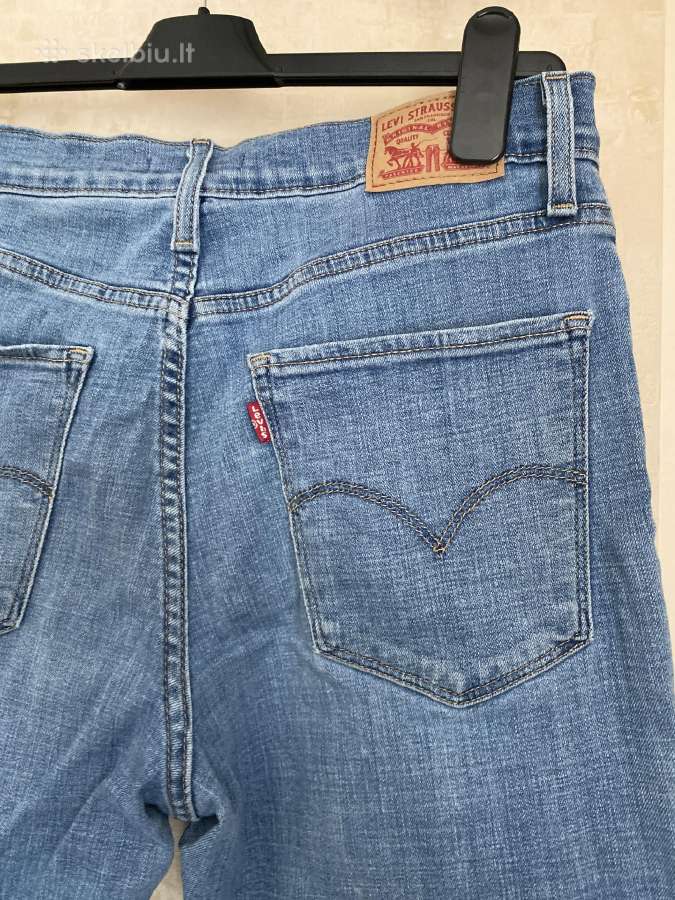 Mot. džinsai Levis 724 High Rise (aukštas liemuo) - nuotraukos Nr. 4