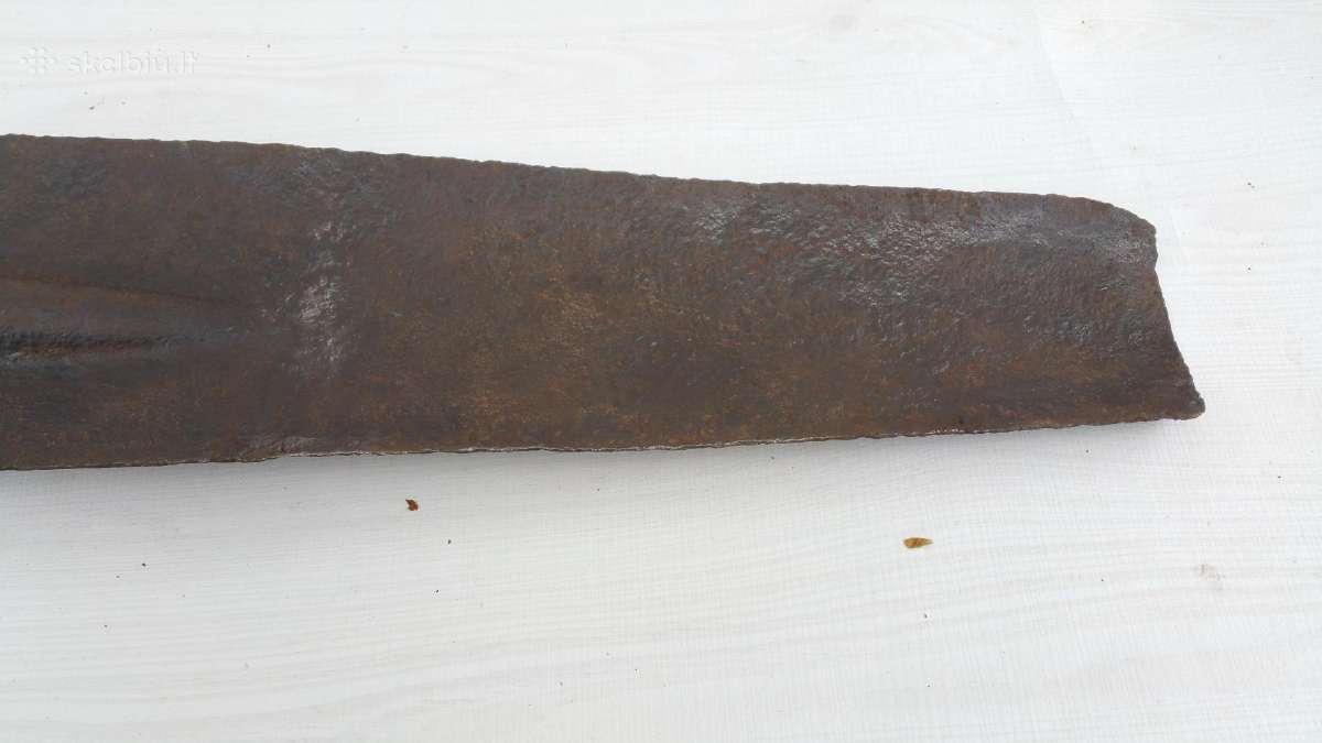 Antikvarinis ilgas siauras kastuvas grioviui kasti - nuotraukos Nr. 4