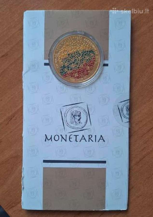 Paauksuotas medalis iš "Monetaria"
