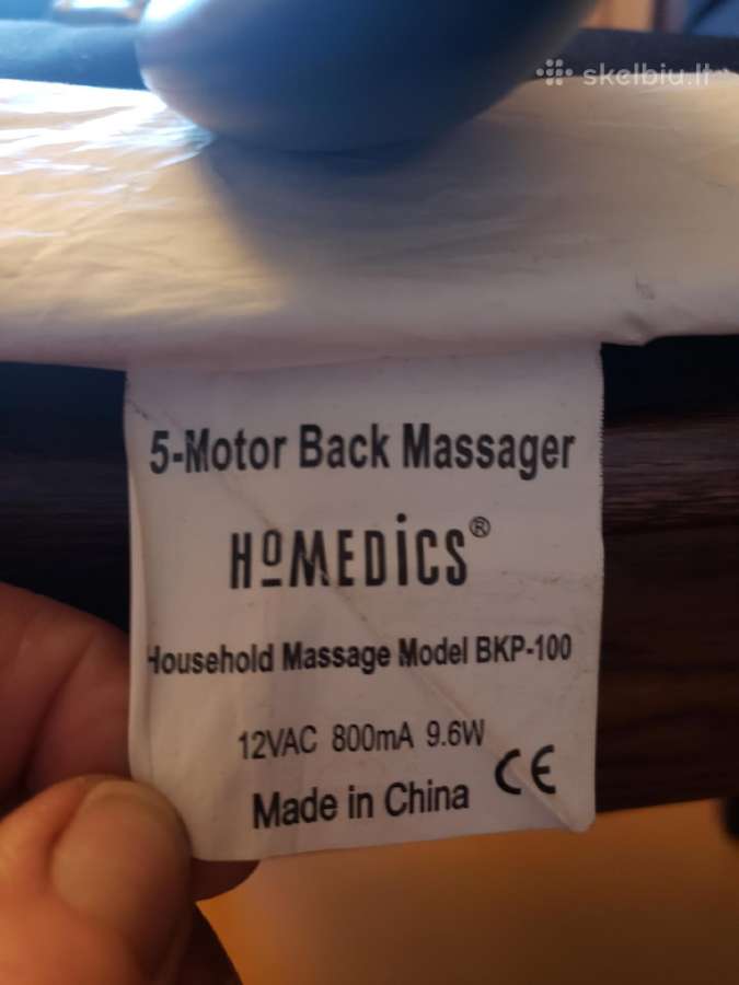 Automobilio sedyne masazuoklis - nuotraukos Nr. 3
