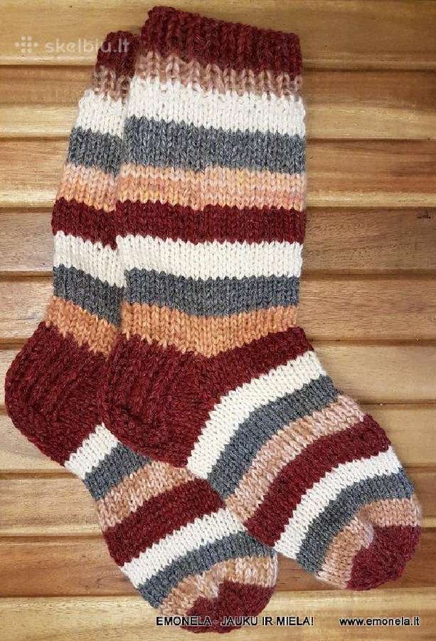 Megztos Kojinės Visai Šeimai 6–12 € - nuotraukos Nr. 17