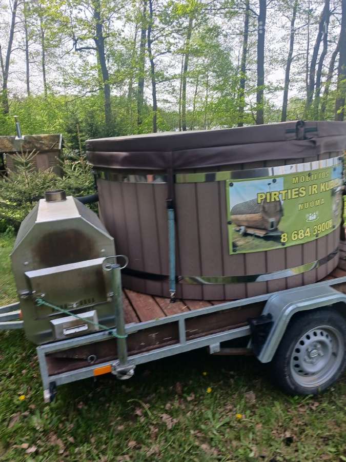 Mobilus kubilas su Jacuzzi! Mobili pirtis! Nuoma - nuotraukos Nr. 2