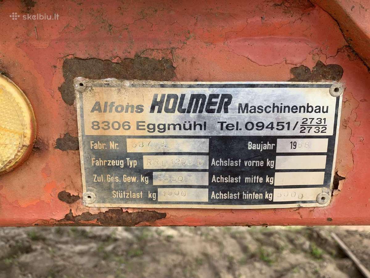 Cukrinių runkelių krautuvas Holmer - nuotraukos Nr. 2