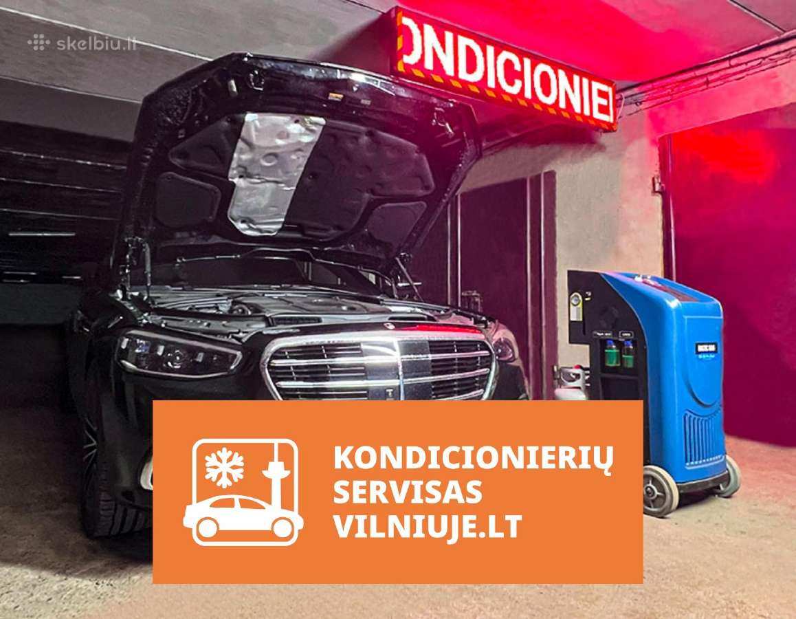Kondicionierių Servisas Vilniuje, pildymas