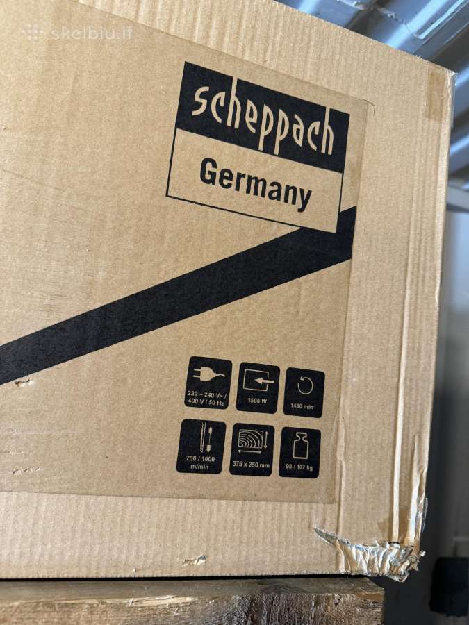 Juostinės pjovimo Basa 4 Scheppach 400v - nuotraukos Nr. 7