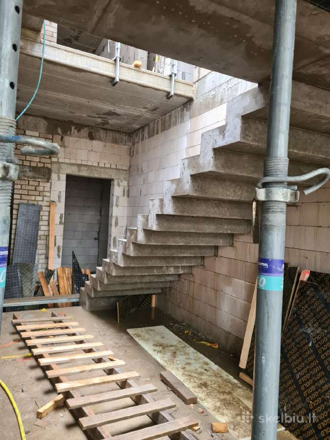 Laiptu betonavimas, betonavimo darbai - nuotraukos Nr. 15