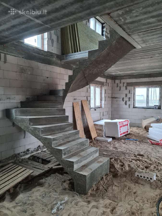 Laiptu betonavimas, betonavimo darbai - nuotraukos Nr. 19