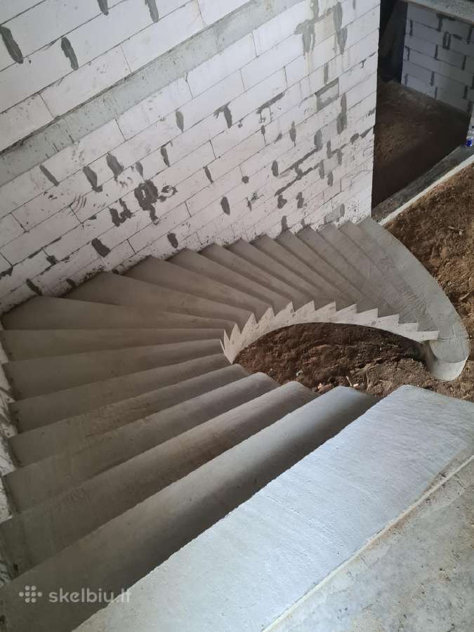 Laiptu betonavimas, betonavimo darbai - nuotraukos Nr. 20