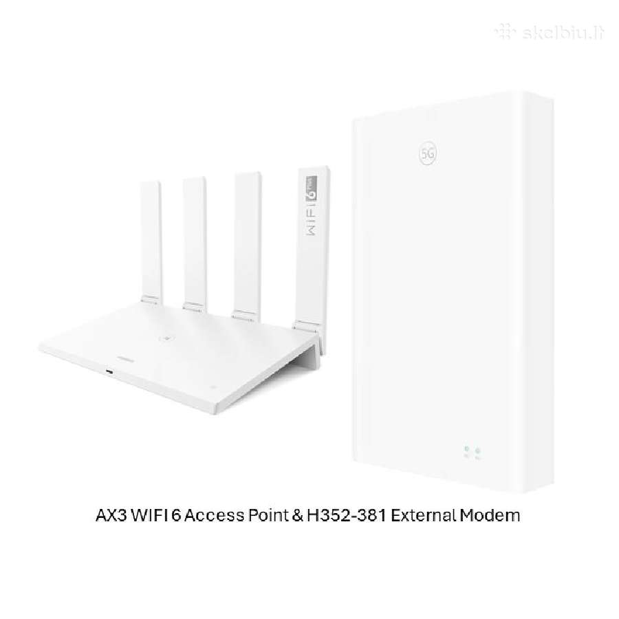 5G imtuvas Cpe Max 5 (h352-381) + Ax3 WiFi 6 - nuotraukos Nr. 2