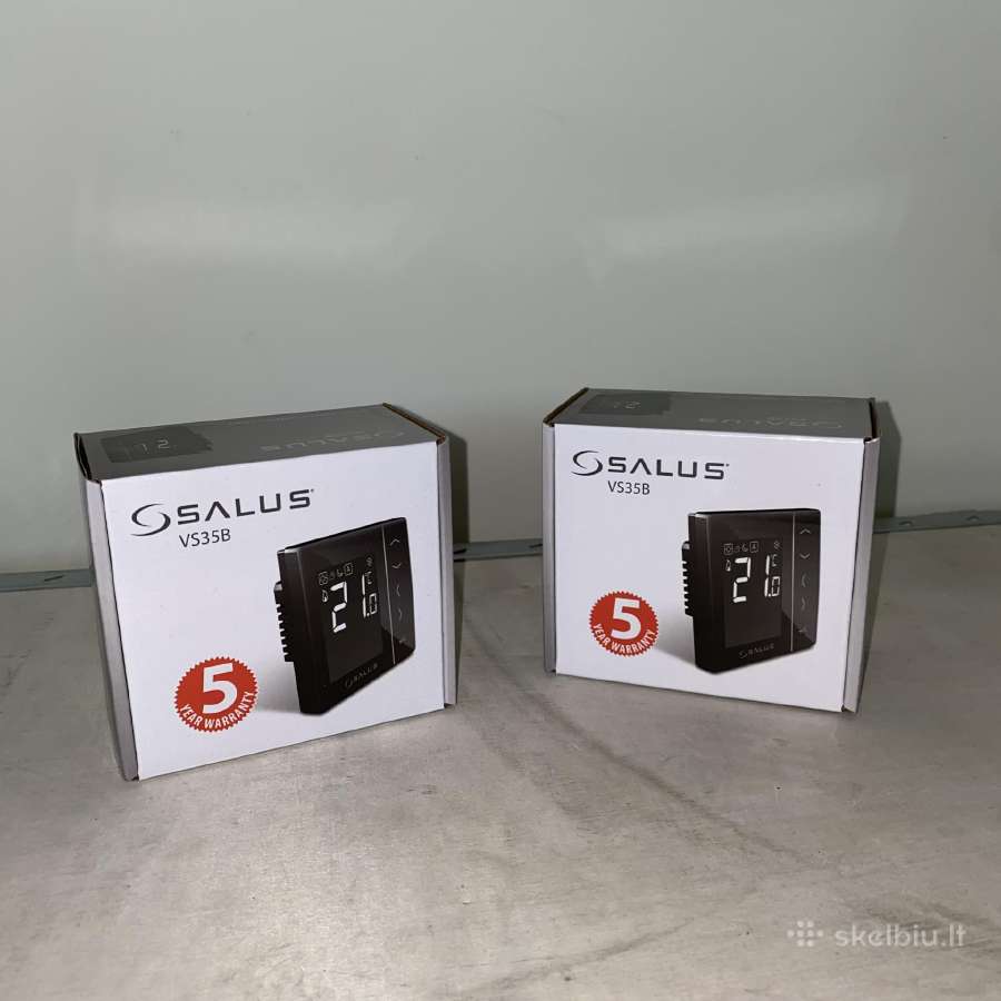2 Neprogramuojami termoreguliatoriai Salus Vs35b - nuotraukos Nr. 4