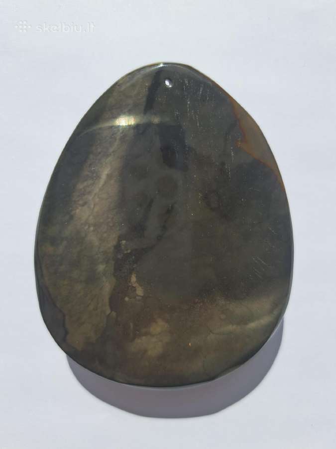 Jaspio pakabukas " Bezdžionė". Mineralas akmuo 77g - nuotraukos Nr. 2