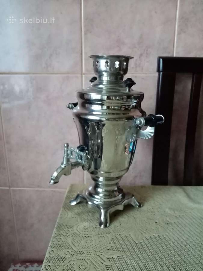 CcCCCP samovaras – Nenaudotas Originalus.zr. foto. - nuotraukos Nr. 4