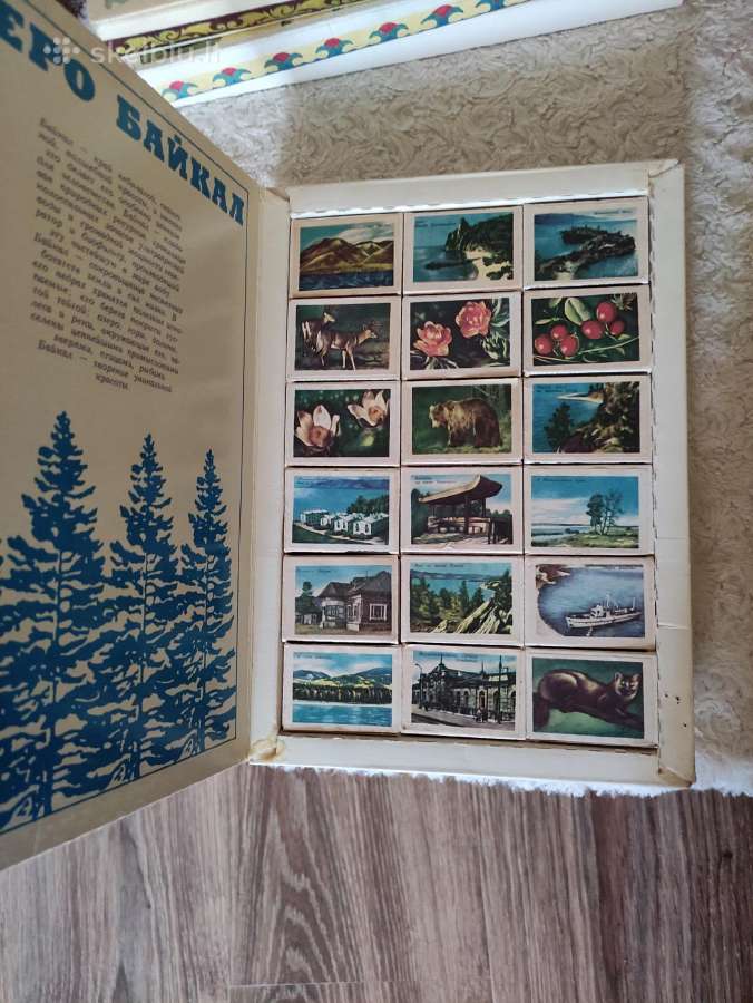 Degtukų rinkinys ,Baikalo ežeras, - nuotraukos Nr. 3
