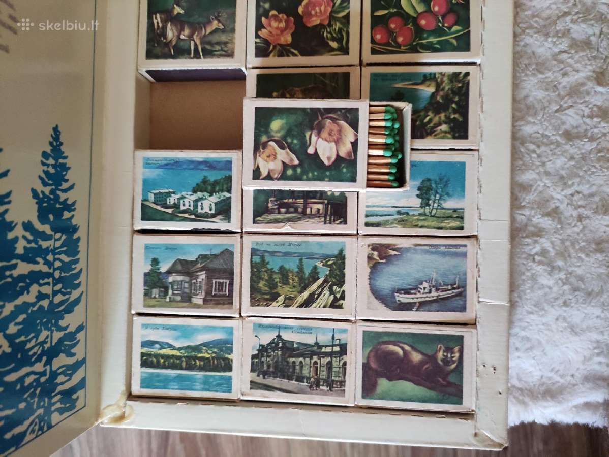 Degtukų rinkinys ,Baikalo ežeras, - nuotraukos Nr. 4
