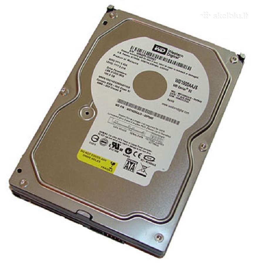2,5"/3,5" 80/160gb Sata, gali buti + - W/11/10 pro