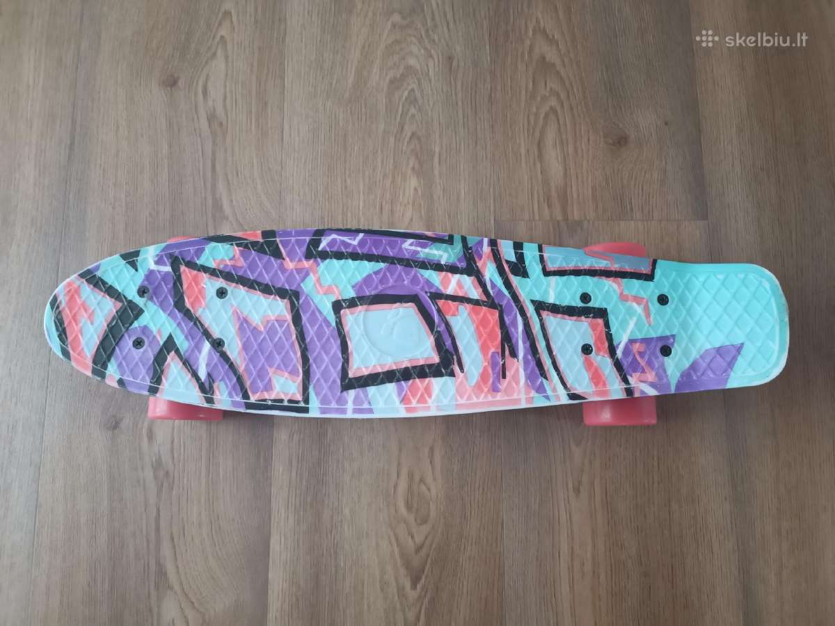 Plastikinė riedlentė Meteor Multiboard Graffiti - nuotraukos Nr. 3