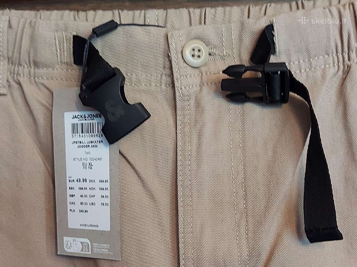 Naujos Jack&jones kelnės XL - nuotraukos Nr. 3
